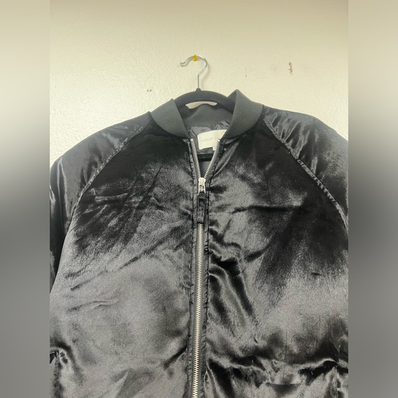 LOULOU STUDIO Lafu oversized velvet bomber jacket - Picture 4 of 6